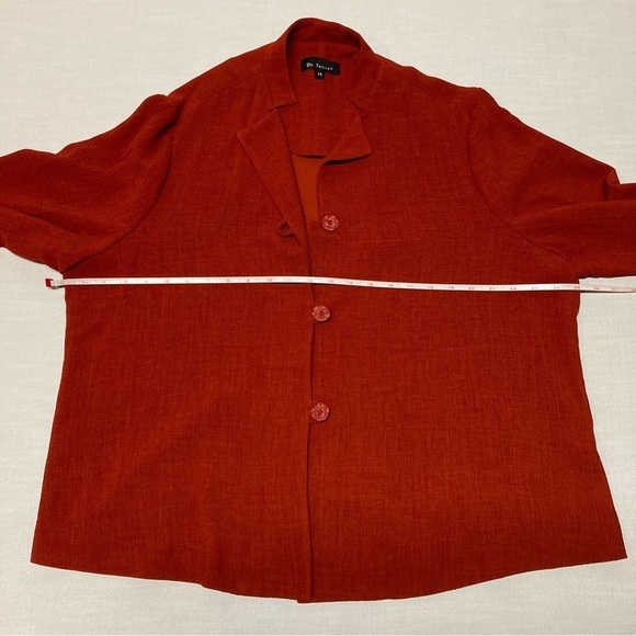 DE TAILLE | Burnt Orange Blazer Jacket- Size 1X - NWT - Picture 12 of 16